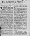 Caledonian Mercury Mon 20 Feb 1749 Page 1