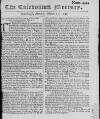 Caledonian Mercury Mon 13 Mar 1749 Page 1
