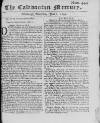 Caledonian Mercury Thu 06 Apr 1749 Page 1