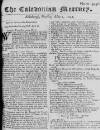Caledonian Mercury Tue 02 May 1749 Page 1