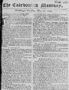Caledonian Mercury Thu 11 May 1749 Page 1