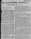 Caledonian Mercury Tue 04 Jul 1749 Page 1