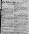 Caledonian Mercury Tue 11 Jul 1749 Page 1