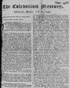 Caledonian Mercury Mon 17 Jul 1749 Page 1