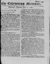 Caledonian Mercury Thu 20 Jul 1749 Page 1