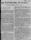 Caledonian Mercury Tue 25 Jul 1749 Page 1