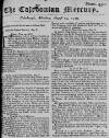 Caledonian Mercury Mon 14 Aug 1749 Page 1