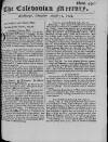 Caledonian Mercury Thu 31 Aug 1749 Page 1