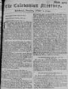 Caledonian Mercury Thu 05 Oct 1749 Page 1