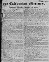 Caledonian Mercury Thu 16 Nov 1749 Page 1