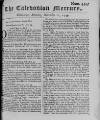 Caledonian Mercury Mon 27 Nov 1749 Page 1