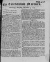 Caledonian Mercury Mon 04 Dec 1749 Page 1