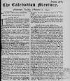 Caledonian Mercury Tue 27 Feb 1750 Page 1