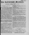 Caledonian Mercury Tue 24 Apr 1750 Page 1