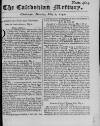 Caledonian Mercury Mon 07 May 1750 Page 1