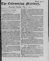 Caledonian Mercury Thu 10 May 1750 Page 1