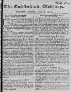 Caledonian Mercury Thu 24 May 1750 Page 1