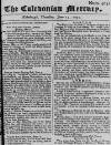 Caledonian Mercury Thu 14 Jun 1750 Page 1