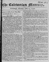 Caledonian Mercury Mon 23 Jul 1750 Page 1
