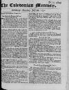 Caledonian Mercury Thu 26 Jul 1750 Page 1