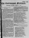 Caledonian Mercury Thu 02 Aug 1750 Page 1
