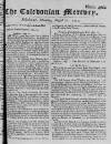 Caledonian Mercury Mon 27 Aug 1750 Page 1