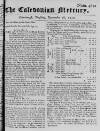 Caledonian Mercury Tue 18 Sep 1750 Page 1