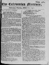 Caledonian Mercury Thu 11 Oct 1750 Page 1