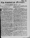 Caledonian Mercury Mon 05 Nov 1750 Page 1