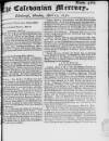 Caledonian Mercury Mon 15 Apr 1751 Page 1