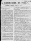 Caledonian Mercury Mon 17 Jun 1751 Page 1