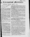 Caledonian Mercury Mon 05 Aug 1751 Page 1
