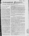 Caledonian Mercury Mon 09 Sep 1751 Page 1