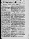 Caledonian Mercury Thu 13 Feb 1752 Page 1