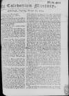 Caledonian Mercury Tue 10 Mar 1752 Page 1