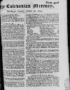 Caledonian Mercury Tue 17 Mar 1752 Page 1