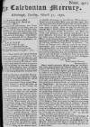 Caledonian Mercury Tue 31 Mar 1752 Page 1
