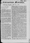 Caledonian Mercury Thu 23 Apr 1752 Page 1