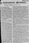 Caledonian Mercury Tue 16 Jun 1752 Page 1