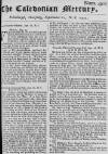 Caledonian Mercury Thursday 21 September 1752 Page 1