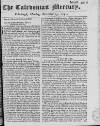 Caledonian Mercury Monday 13 November 1752 Page 1