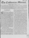 Caledonian Mercury Monday 01 January 1753 Page 1