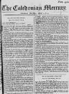 Caledonian Mercury Thursday 05 April 1753 Page 1