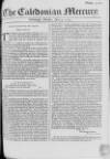 Caledonian Mercury Monday 04 June 1753 Page 1