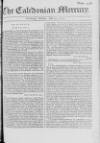 Caledonian Mercury Tuesday 31 July 1753 Page 1