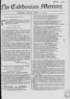 Caledonian Mercury Monday 01 October 1753 Page 1