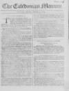 Caledonian Mercury Monday 04 February 1754 Page 1