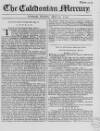 Caledonian Mercury Thursday 25 April 1754 Page 1