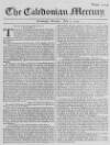 Caledonian Mercury Monday 01 July 1754 Page 1