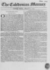Caledonian Mercury Monday 04 November 1754 Page 1
